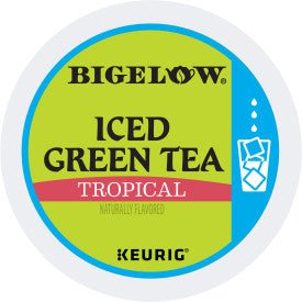 Bigelow Iced Tropical Green Tea K-Cups 22ct Fashion