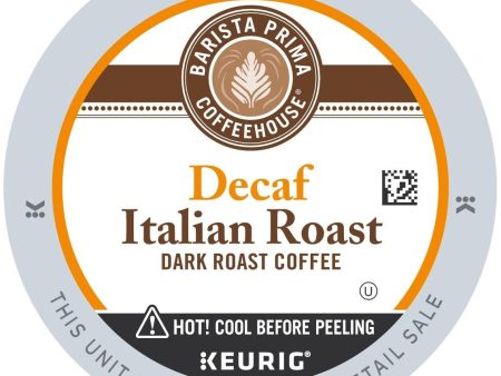 Barista Prima Coffeehouse Decaf Italian Roast K-Cups 96ct Discount