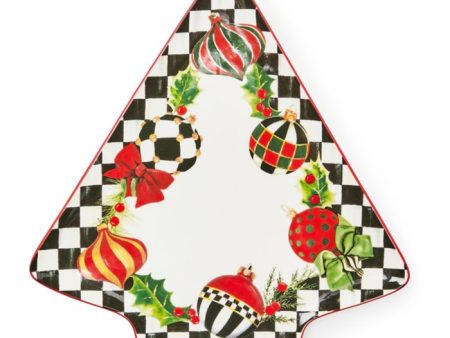 Deck The Halls Tree Serving Tray Online