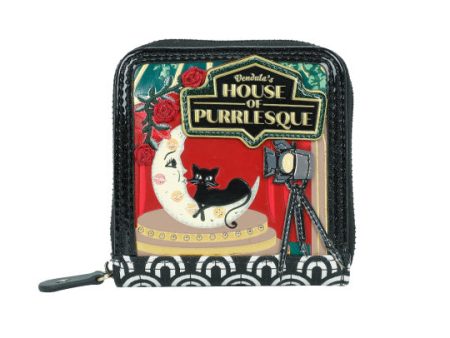 Purrlesque Square Wallet For Sale