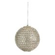 Silver Jeweled Ball Ornament Online Hot Sale