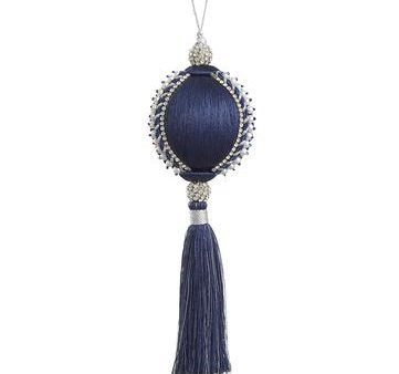 Blue Ornament Tassel Online now