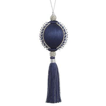 Blue Ornament Tassel Online now