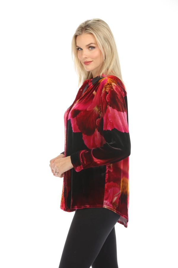 Velvet Oversized Shirt For Discount