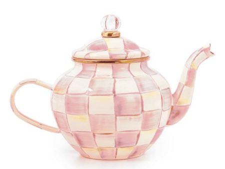 Rosy Check 4 Cup Teapot Online Sale