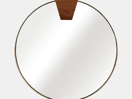 Wood Piece Mirror Discount