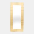 Gold Bars Rectangle Mirror Fashion