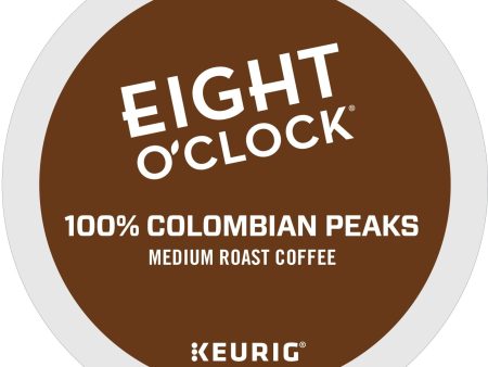 Eight O Clock Coffee Colombian Peaks K-Cups 96ct Box Online Sale