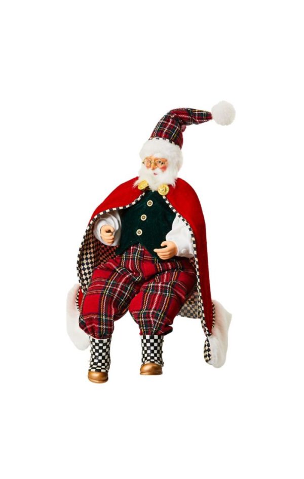 Scottish Sitting Santa Cheap