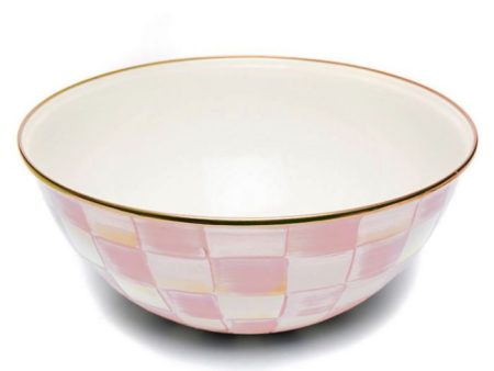 Rosy Check Large Everyday Bowl For Cheap